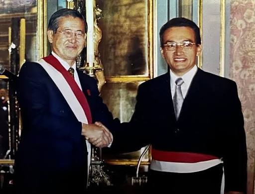 Ministro de Salud - Pdte. Alberto Fujimori